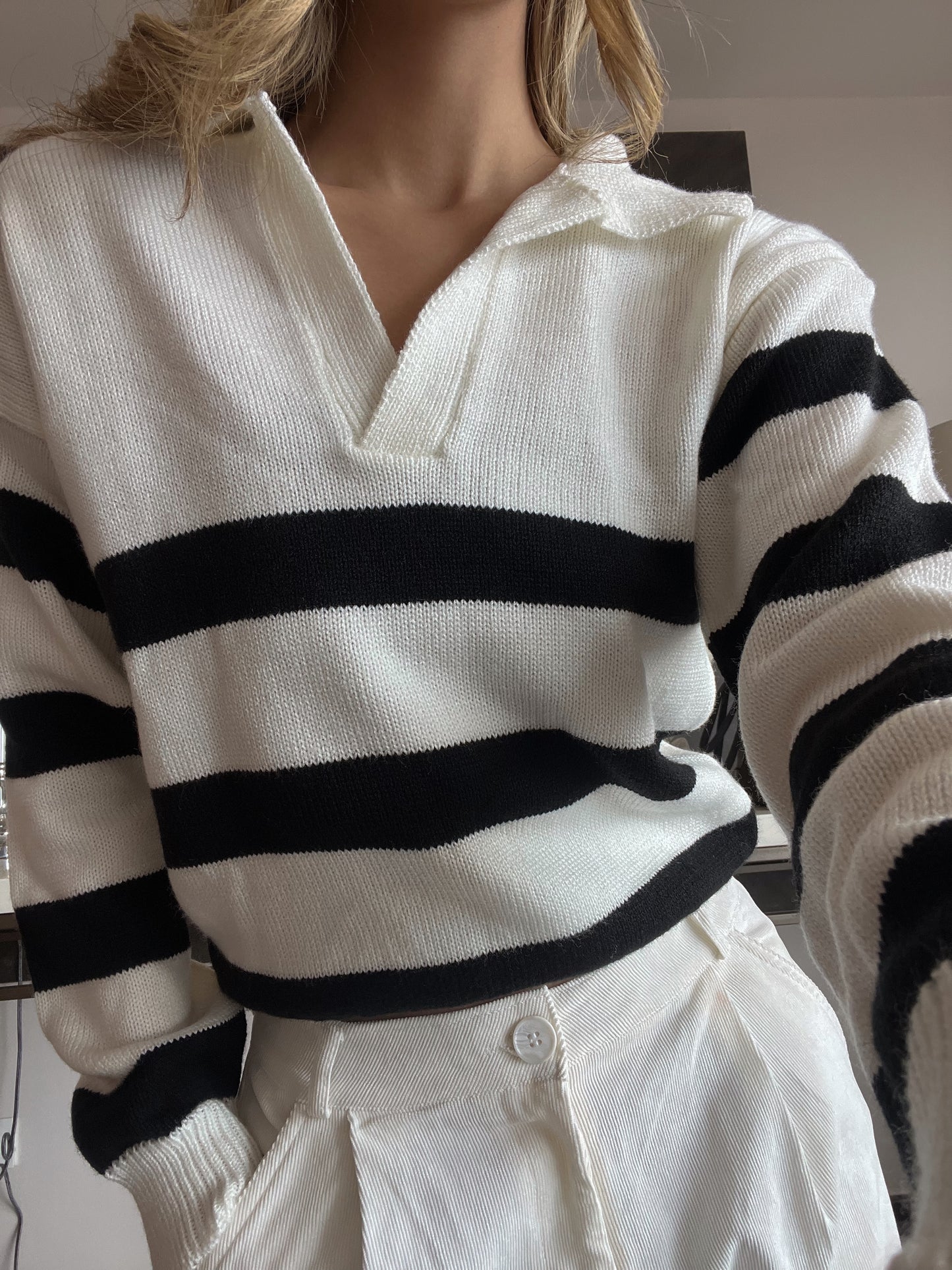 Navy sweater new edition