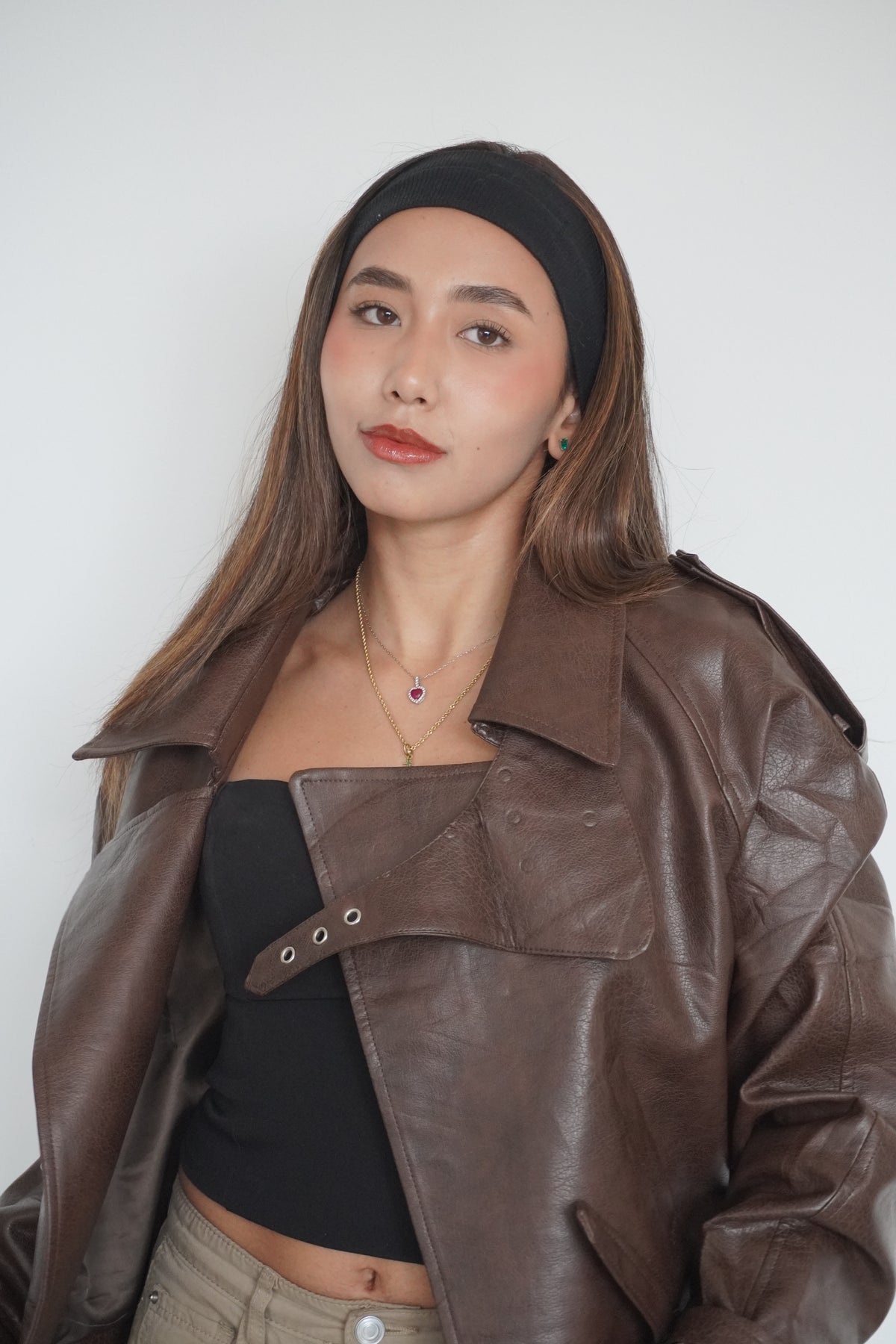 Leather jacket