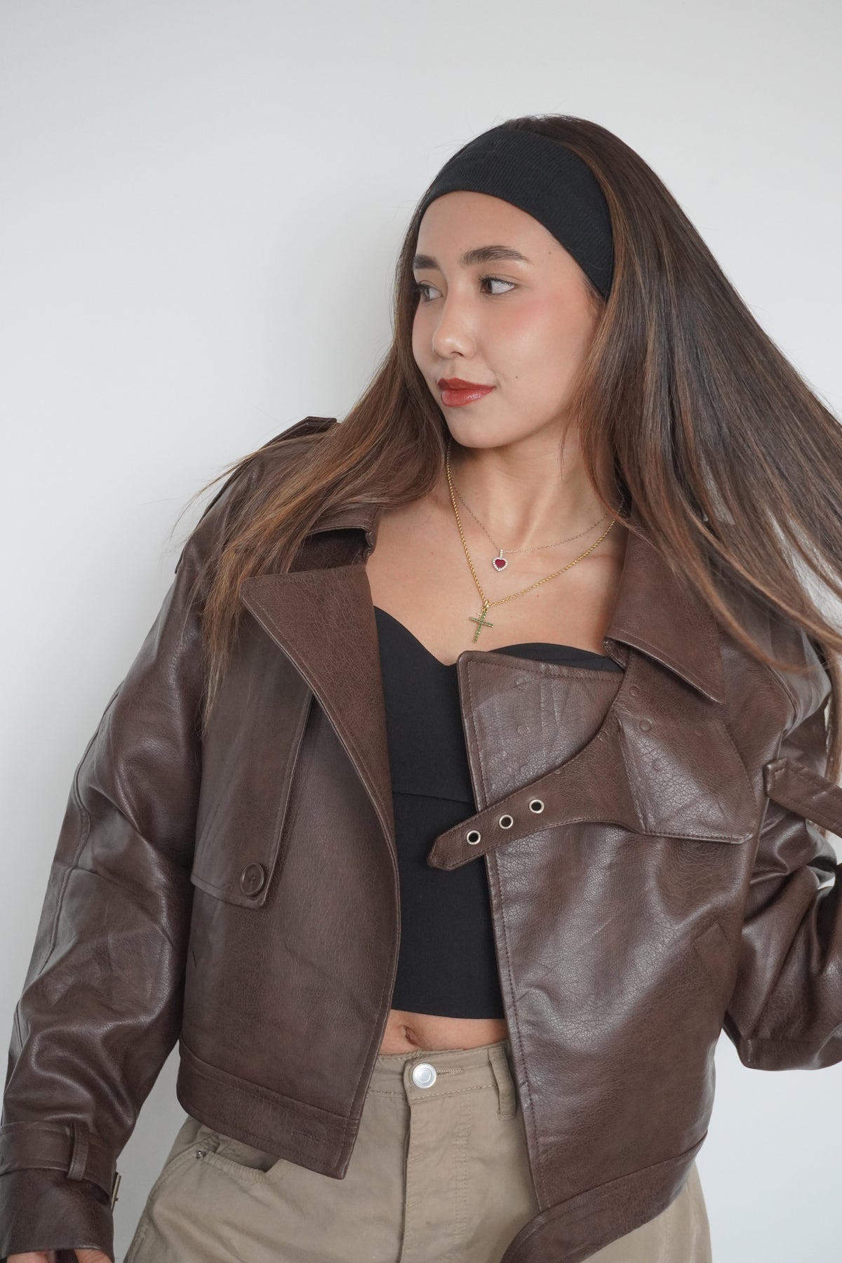 Leather jacket